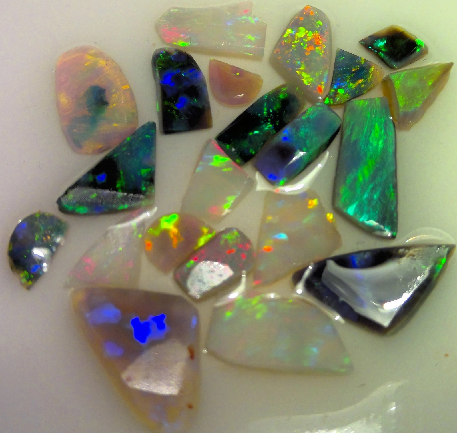 9cts LR kleine leuchtende Steine - Rubs